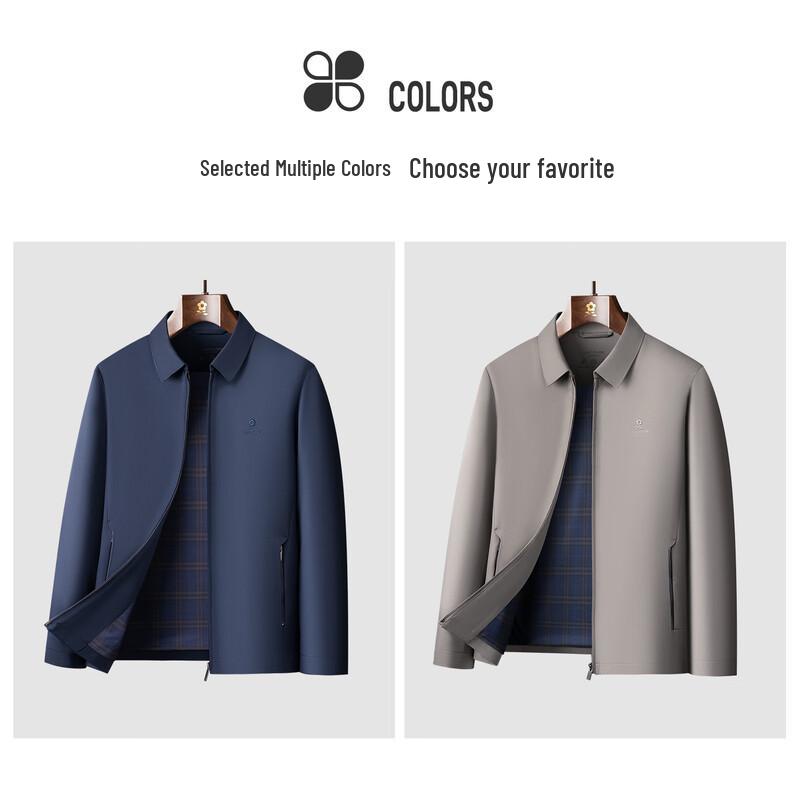 MONTAGUT Men's Business Casual Lapel Jacket