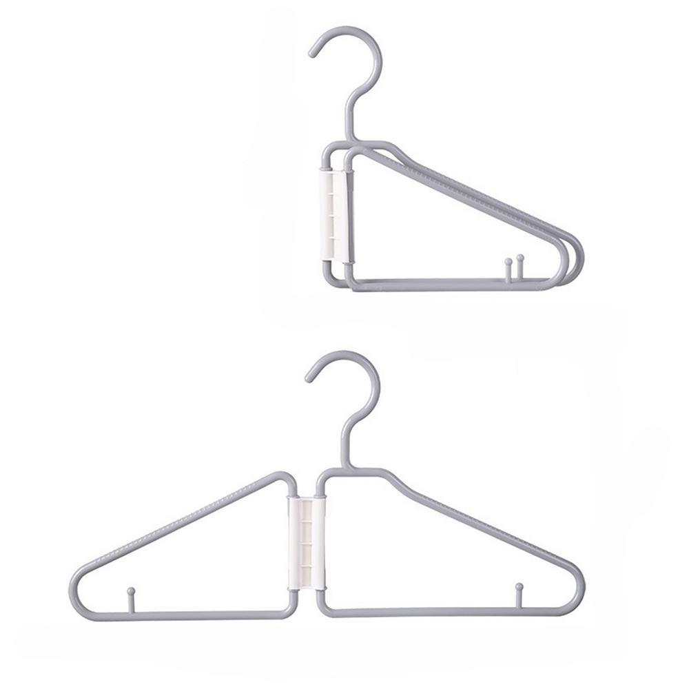 

1Pc Portable Coat Hanger Towel Rack Clothes Hangers Home Storage Hooks Foldable Coat Rack Thickened Hanger Space-Saving