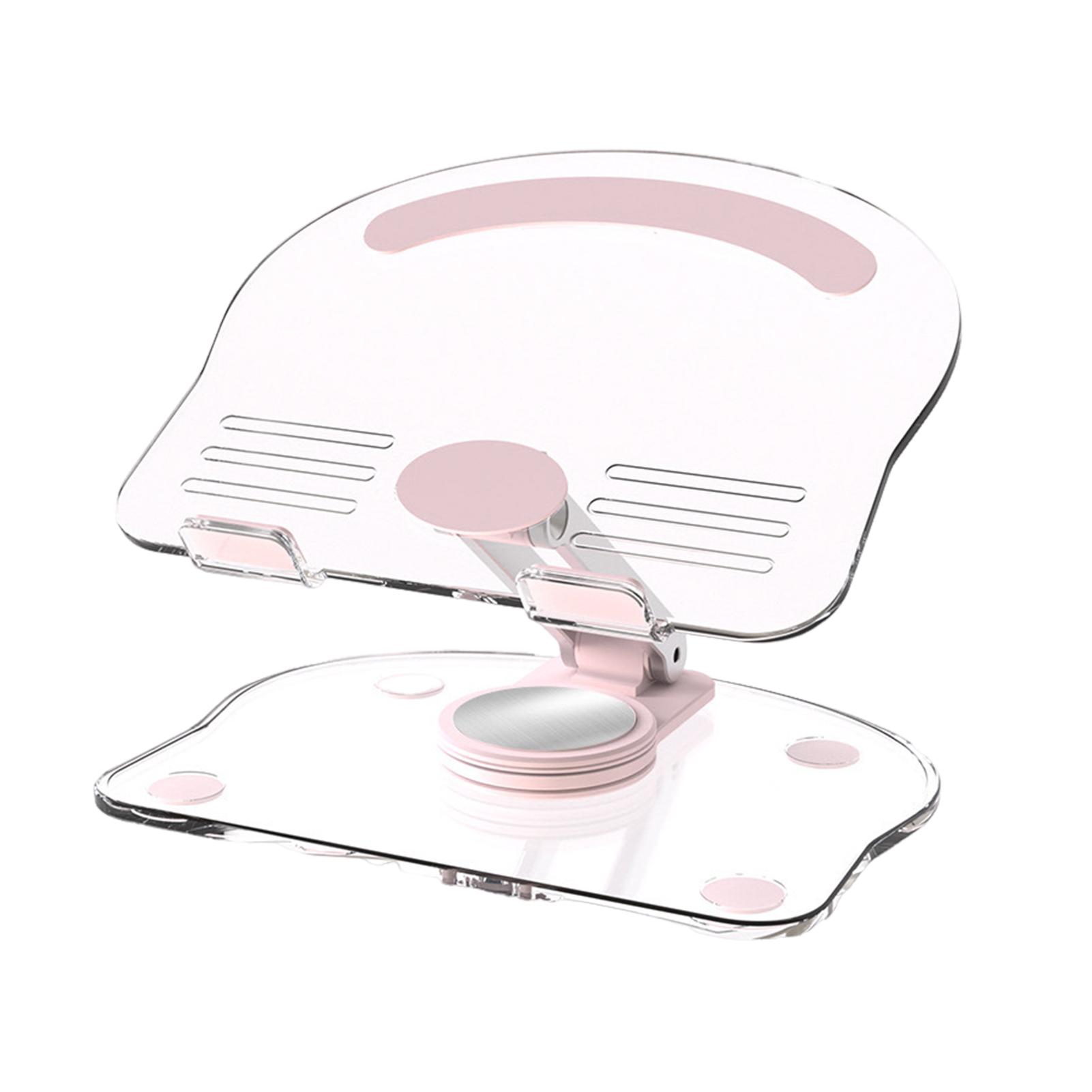 Folding Anti-slip Holder Multi Functional Desktop Stand For Pro Air Mini Stable And Non Shaking розовый