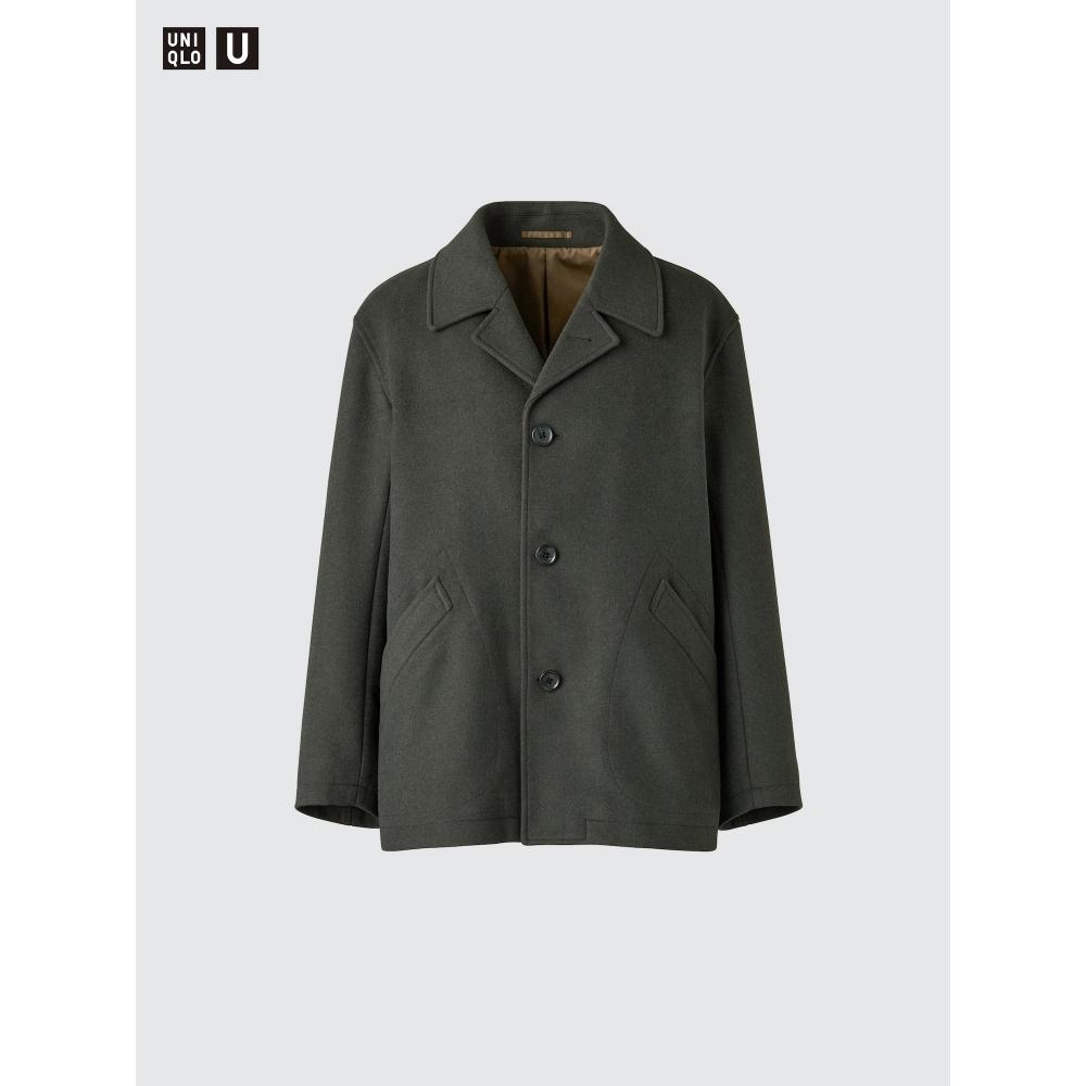 Uniqlo Wool Blend Short Coat