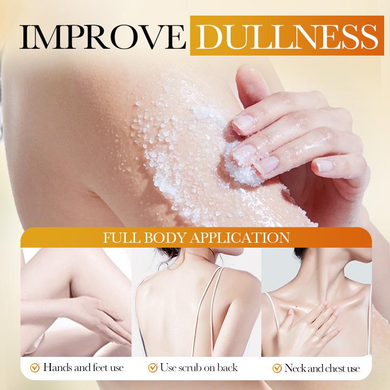 140g BIOAOUA Scrub Esfoliante con Purè di Riso Esfolia Delicatamente Ammorbidisce Idrata e Nutre la Pelle