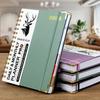 1pcs 2026 A5 Office Meeting Notebook Daily Schedule Planner Spiral-Bound Journal for Work Task Organization