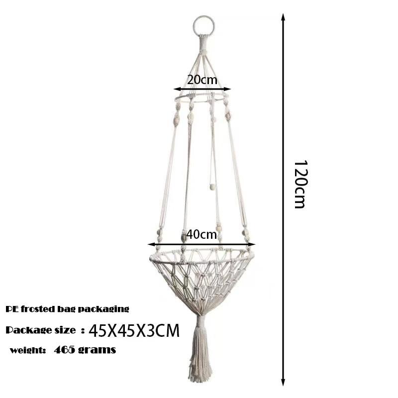 Hanging cat bed Hammock Handwoven Tassel Boho Cat Swing Cotton Rope Bed Kitten House Pet Supplies