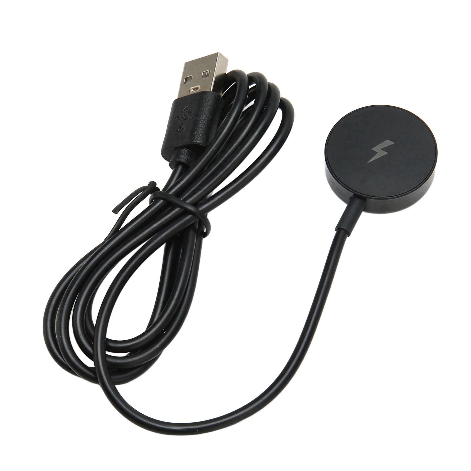 

Magnetic Smart Watch Charger USB Smartwatch Charging Cable Dock Charger Stand for Fossil Gen 2 3 чёрный