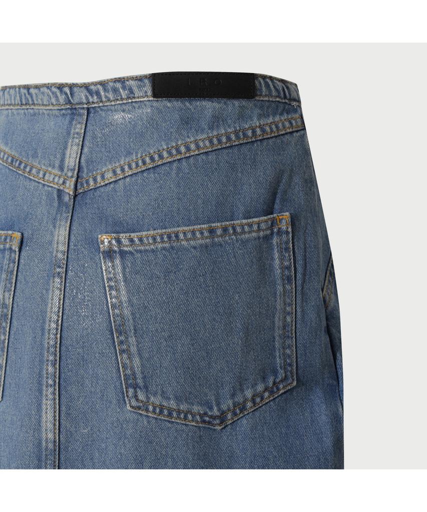 IROWOMEN Isys Denim Wrap Skirt Iokaa25101Bul