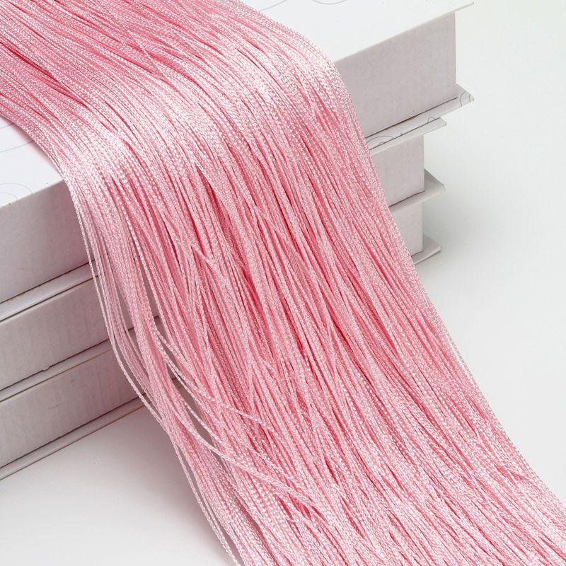 Encrypted Tassel Straight Curtain Partition Door Curtain Living Room Bedroom Curtain Wedding DIY Home Decoration 100x200CM