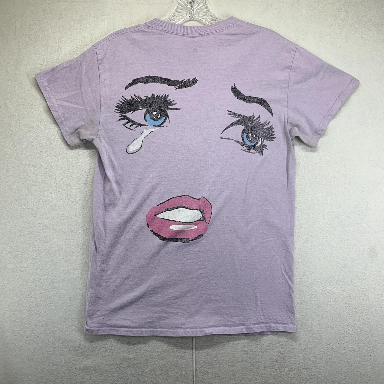Zumiez Empyre Lavender Faded Purple Heartbreaker Graphic T Shirt Small Punk Goth 4XL