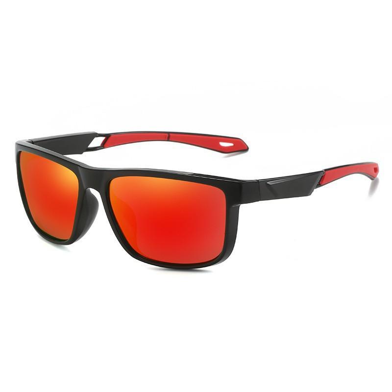 

Wrap Around Sport Sunglasses Mirror Coated Lenses Anti Glare Lightweight Frame Eyewear For Running And Fishing KJ176