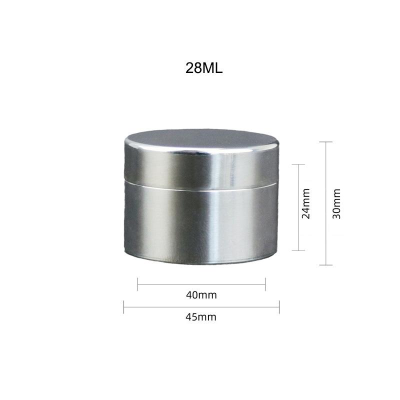 Stainless Steel Sealed Capsule Pill Case Travel Waterproof Pill Box Camping Firstaid EDC Multi-function Survival Tool Gift