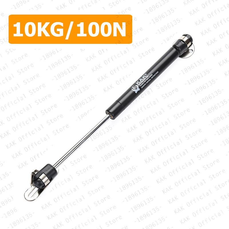 KAK 100N 10kg Charnières d'Armoire Meubles Ressort à Gaz Porte d'Armoire de Cuisine Support d'Ouverture Verins de Couvercle Fermeture Douce Quincaillerie d'Armoire Ouverte
