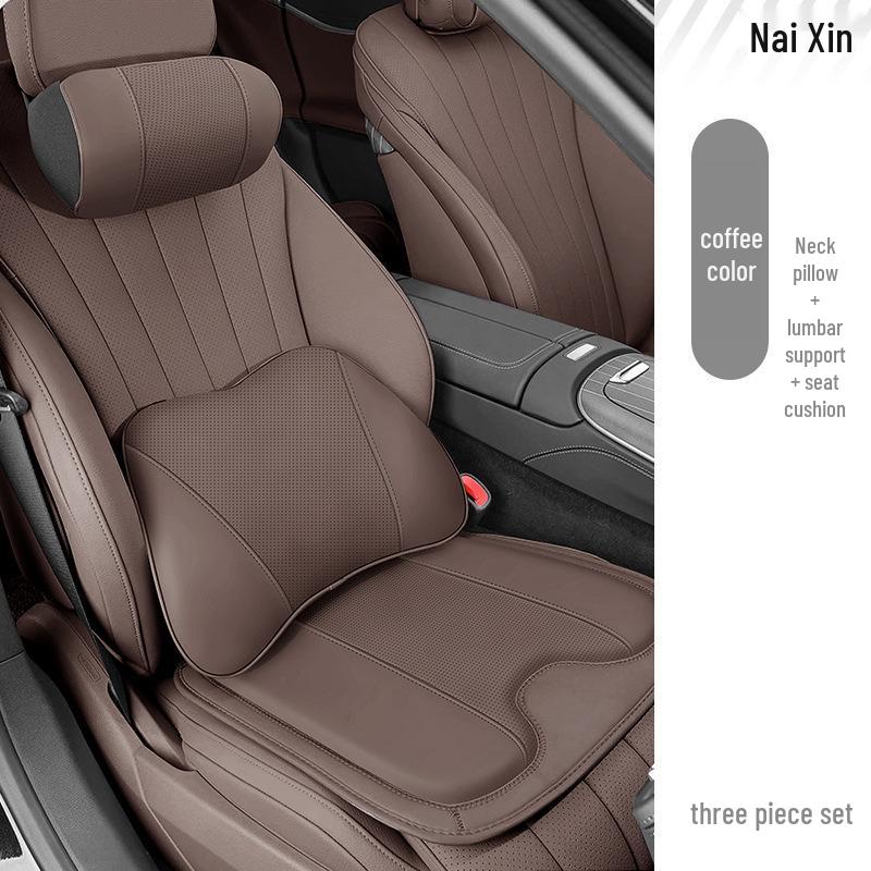 Compatible with Ideal L6-L9, MEGA ONE Car Headrest and Lumbar Support Cushion.