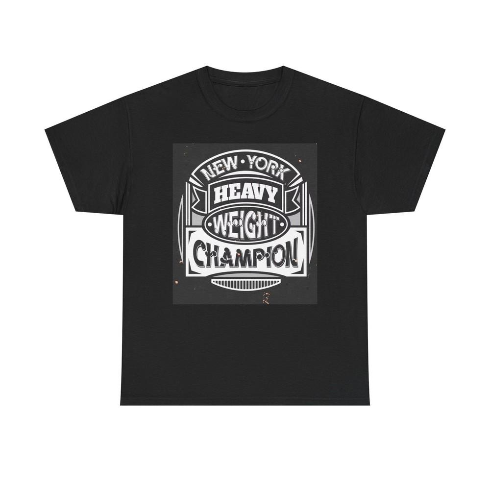 New York Heavyweight Champion Graphic T Shirt Unisex Heavy Cotton Tee Unisex T-Shirt XXL