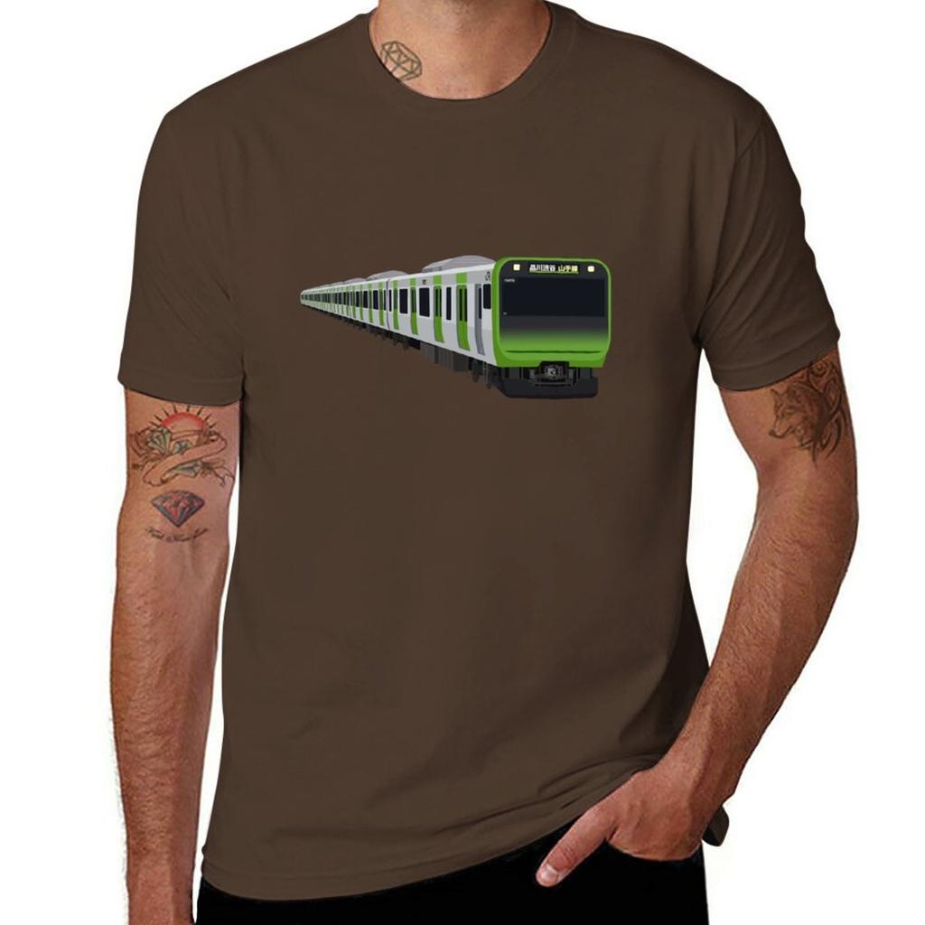 New Yamanote Line - E235 Series Japanese Train T-Shirt Short t-shirt graphic t shirt mens graphic t-shirts funny