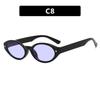 New Oval Shape Sunglasses Women Square Eyeglasses Female Brand Designer Oculos Retro Shades Fashion UV400 Eyewear