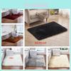 Weicher und gemütlicher rechteckiger Wollteppich für Wohnzimmer und Schlafzimmer Moderner und minimalistischer Stil