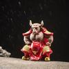 Ceramics Bull Demon King Statue Chinese mythology Characters from TV's Journey to the West Home, Office Decoration Accessories