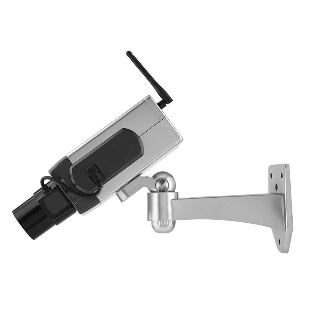 Bullet Dummy Fake Surveillance Security Camera Auto Movement Dummy Camera for Indoor & Outdoor