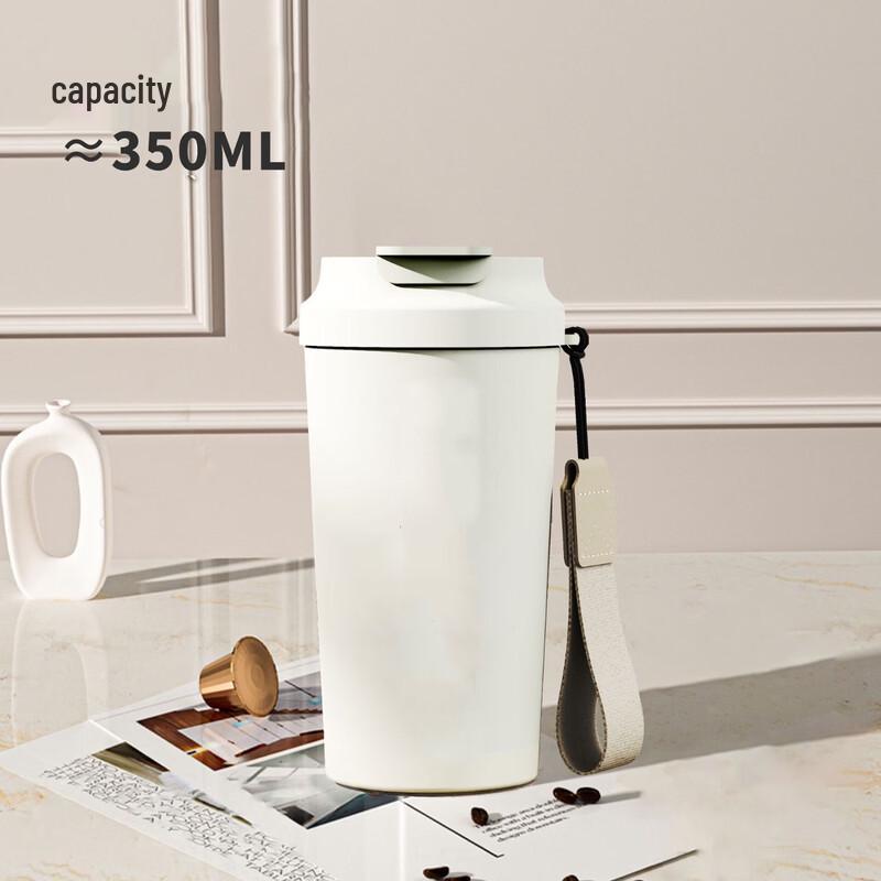 Shangqi Portable Glass Water/Coffee Cup with Lanyard