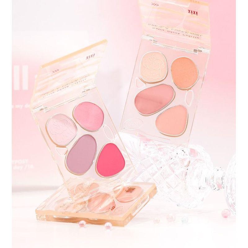 xixi - Floating Clouds Custard Four Color Blush - Pinky