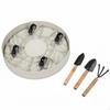 Planter Wheel Base with Wheels Water Catching Plant Stand Roller for