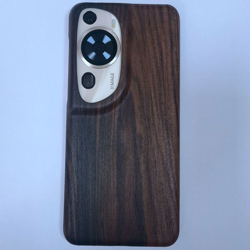 

Элегантный защитный чехол из арамидного волокна из дерева для Huawei P60 - стильный и прочный мобильный чехол Huawei P60 Art