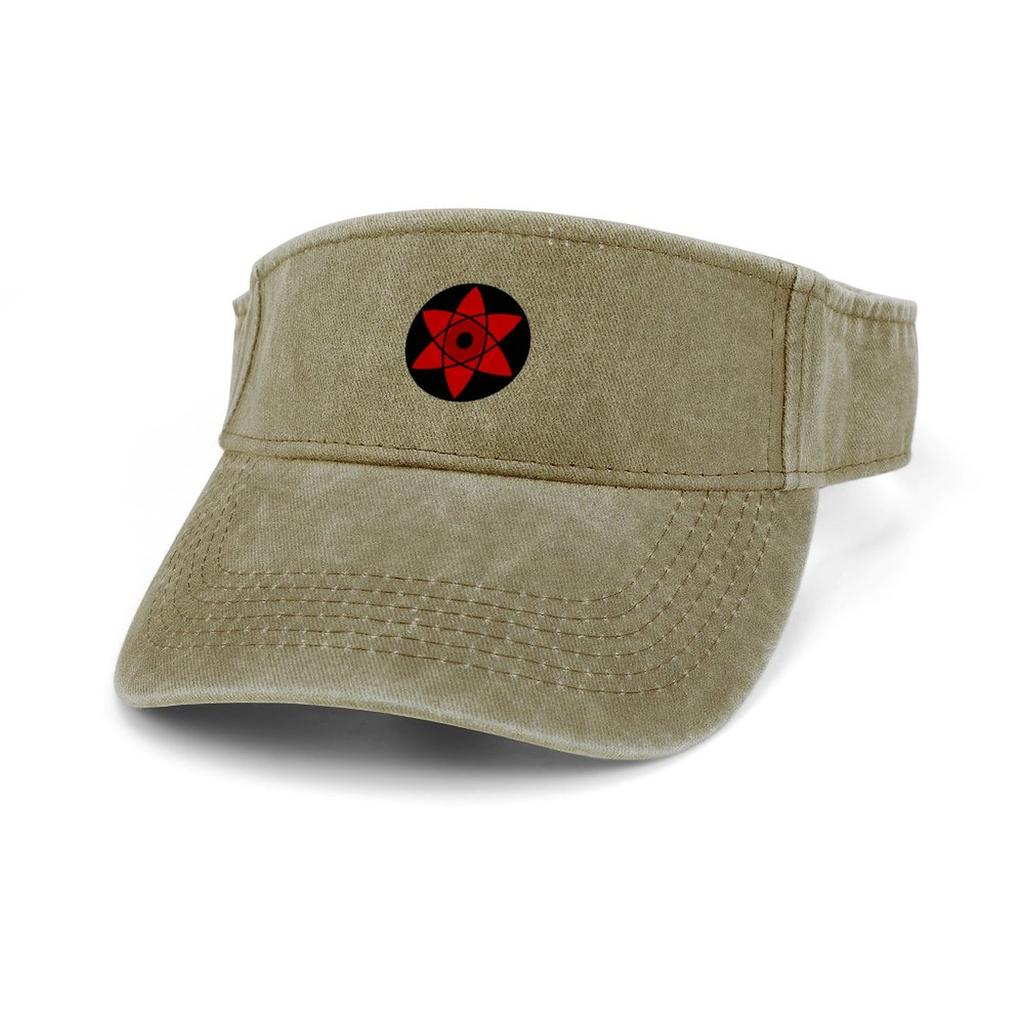 Konoha Akatsuki Anime Ninja Manga Uchiha Sonnenblende Leaky Top Cowboyhüte Unisex Damen Sport Tennis Golf Caps Open Top Custom Hat