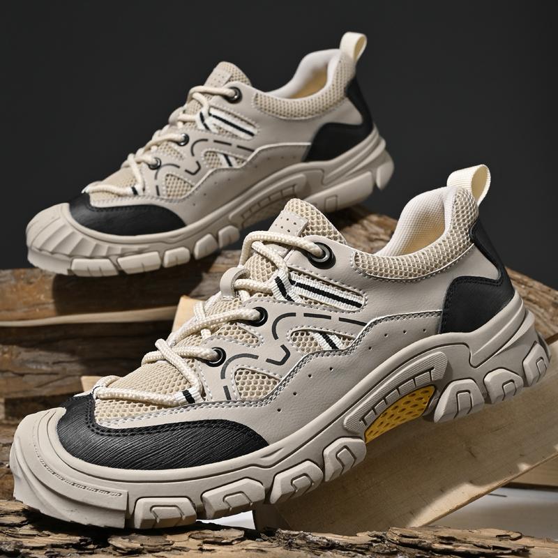 Fashion Leather Shoes Man Casual Loafers Luxury Design Slip on Male Dress Shoes Leisure Style Big Size Outdoor Wear-resistant Sole