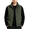 Men's Stand Collar Vest for and Winter - Lightweight Outdoor Casual Sports and Fishing Vest