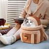 Small Dog Carrier Backpack Elk Design Dog Backpack Carrier Breathable And Warm Pet Carry Bag For Cats Small Dogs Pet Dog Carrier