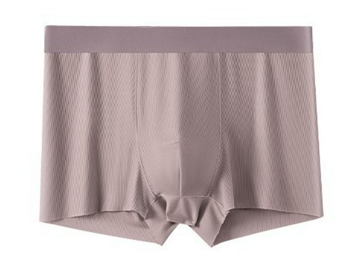 "DGG Pánské bezešvé boxerky z ledového hedvábí s grafenem - Antibakteriální a prodyšné letní spodní prádlo"