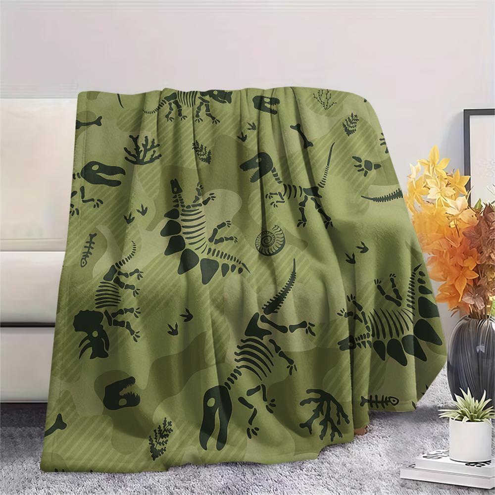 Couverture en flanelle imprimée avec des motifs vintage et magnifiques, Haute qualité, Confortable pour toutes les saisons, Décoration intérieure, Chaleur et confort, Parfait pour les cadeaux de Noël