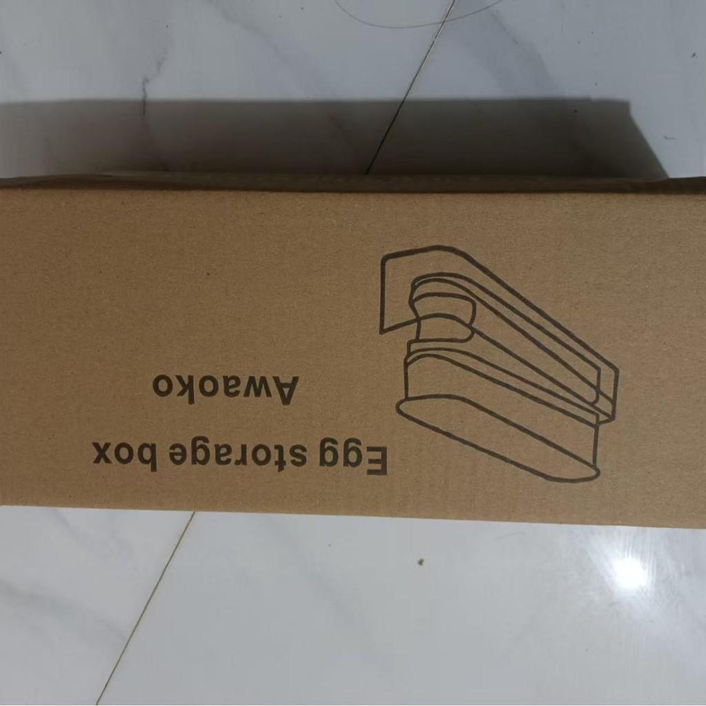 Stackable Double-Layer Automatic Egg Refill Box for Refrigerator Side Door