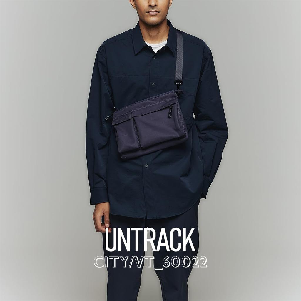 Untrack CITY Helmet Shoulder Bag Ventile Fabric Sacoche Bag A5 Size Beige [S] Men's