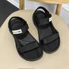 36-40 Teen Couple Simple Fashion Velcro Casual Sandals Beach Shoes
