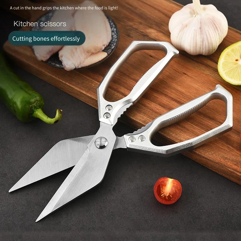Heavy-Duty Multi-Function Kitchen Scissors - Professional Stainless Steel Shears Specialized for Chicken Bones Poultry5