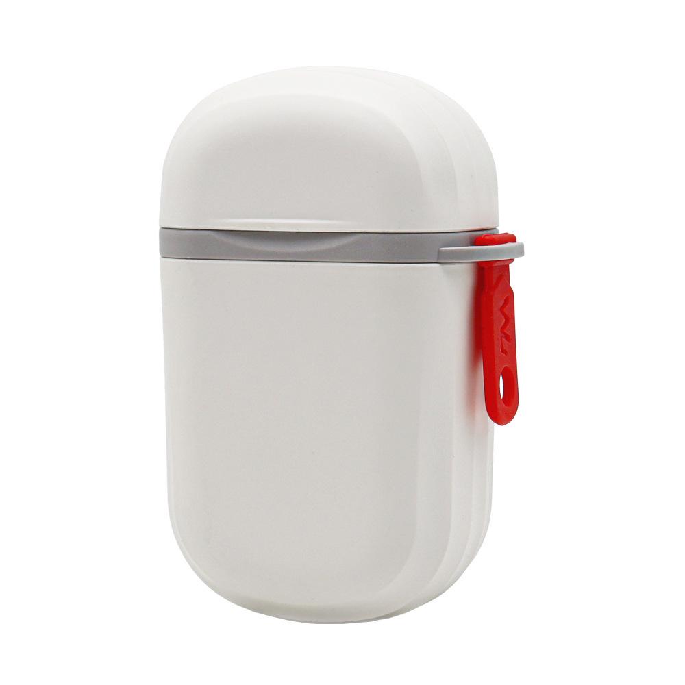 Portable High-End Soap Dish with Drain & Lid - Compact Travel Soap Box