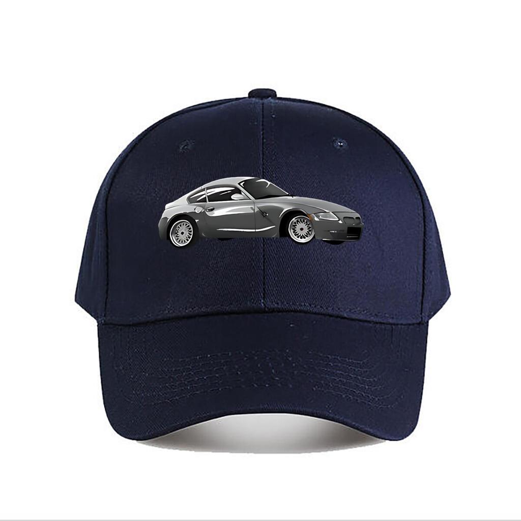 Collectible Die Cast Silver Metallic Sports Car Baseball Cap Fashion Unisex Sunhat Womens Outdoor Sports Snapback Cap