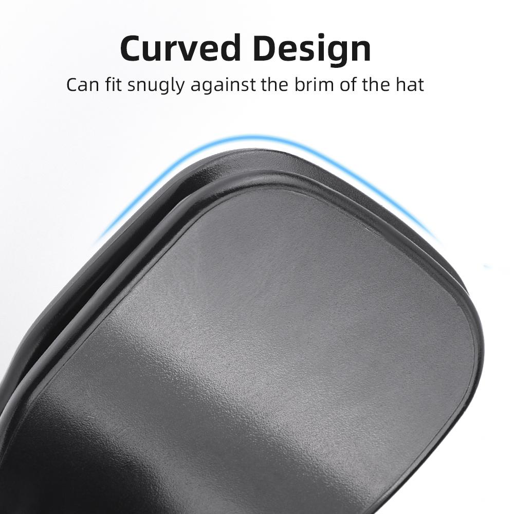 Hat Clip Mount for Insta360 GO 3S/3 Action Camera ABS+PC Cap Clamp Holder