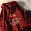 Women's Retro Oversized Fleece-Lined Hoodie - Autumn/Winter Streetwear Jacket
