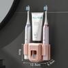 Electric Toothbrush Holder Double Hole Wall Toothbrush Organizer Toothbrush Stand Brush Holder Bathroom Accessories