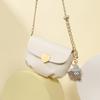 New Autumn and Winter Cloud Bag Women's Crossbody Bag Versatile Shoulder Bag Genuine Leather Chain Bag