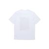 Li Ning T Shirts Men's White Crew Neck Moderate Straight Fit AHSR137-2