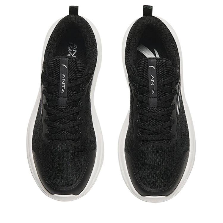 Anta Comfortable Durable Low Top Running Shoes Women sneakers Black 122427792-1