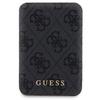 Sada Guess Gubpm5N614Gemgk Iphone11 6.1 Pevný obal + Powerbanka 5000Mah Magsafe Černá/Black 4G Kovové logo