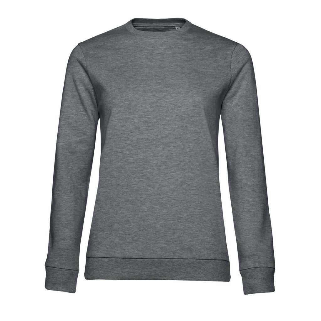 B&C Womens/Ladies Heather Set-in Sweatshirt