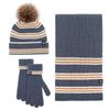 AQ Jacquard Scarf, Hat & Gloves Set