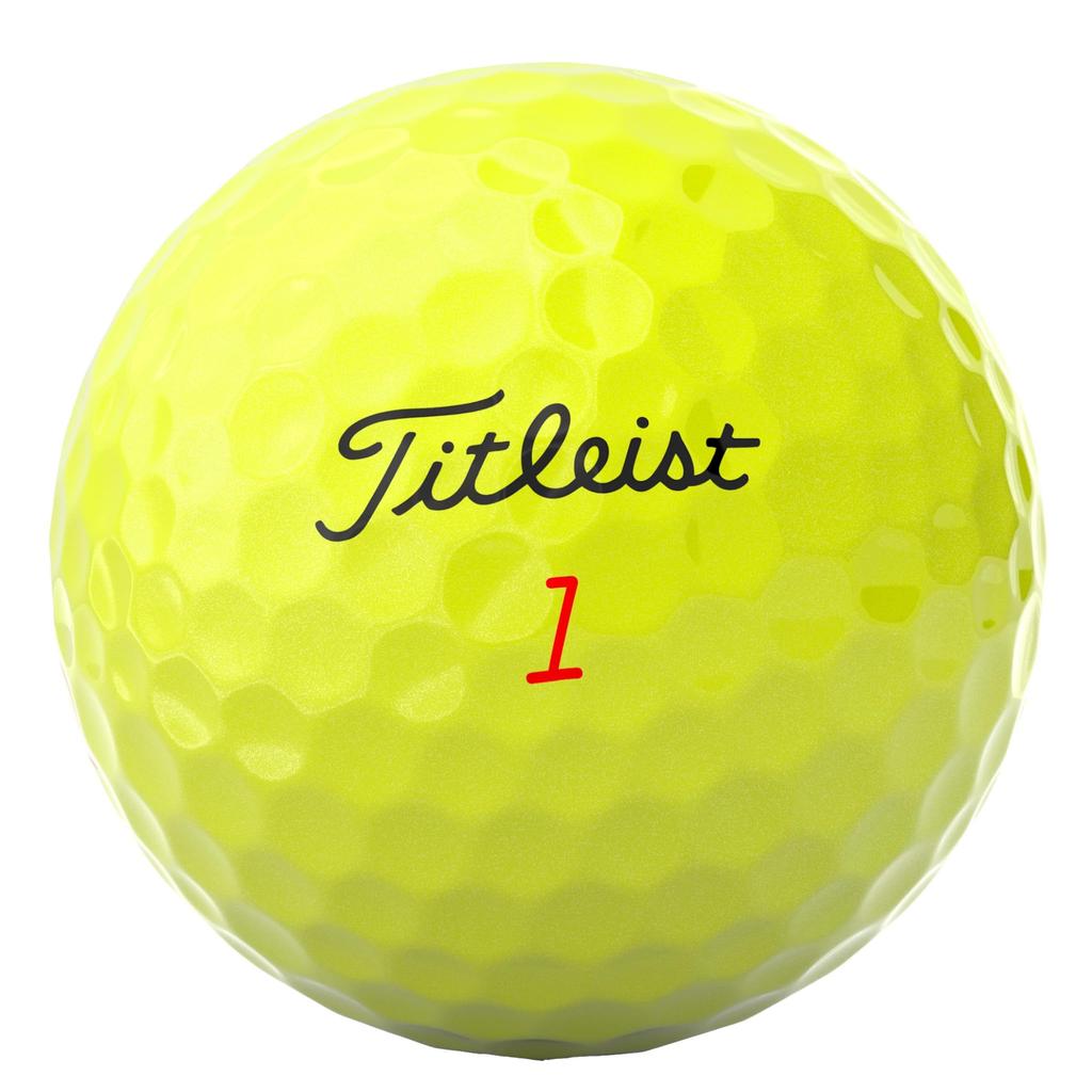 Titleist 24 TRUFEEL DZ Unisex Yellow Golf Balls