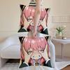 S-SPY Anime FAMILY Pillow Case Sofa and Living Room Decorative Cushion Covers Dust-proof and Mite-proof Invisible Zipper