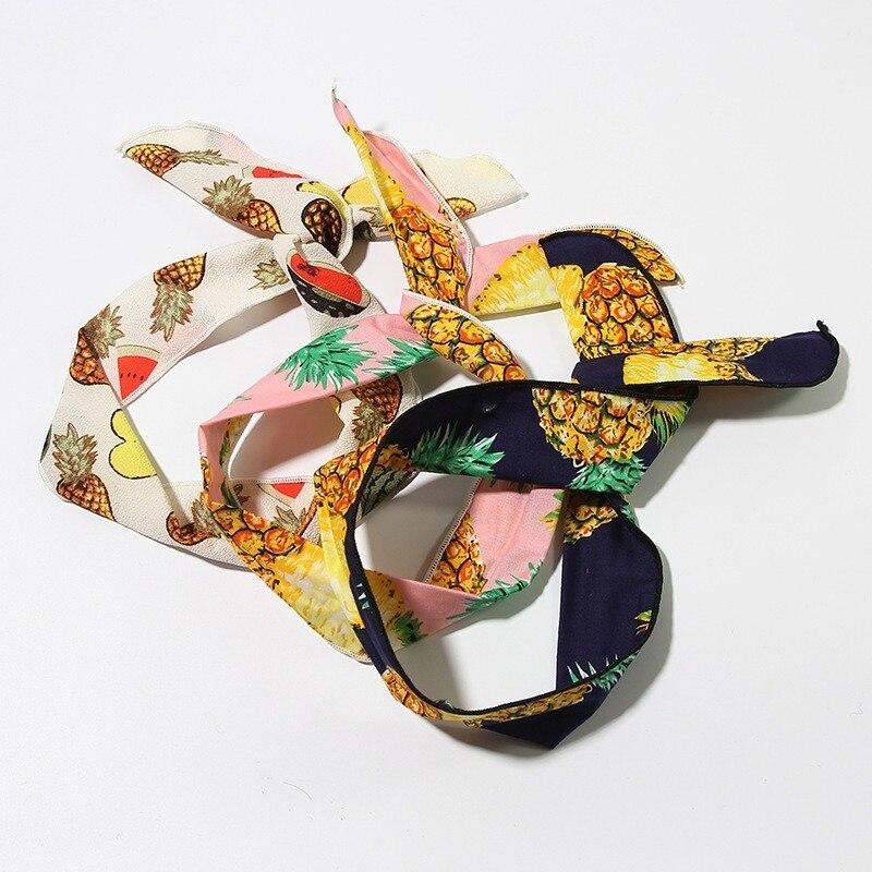 Damen Cross Einfarbig Haarbänder Mädchen Print Blume Stirnbänder Mode Turban Make-up Haarschmuck