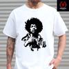 Jimi Hendrix Psychedelic Rock Icon Legend Retro Tee Unisex T-shirt S3XL